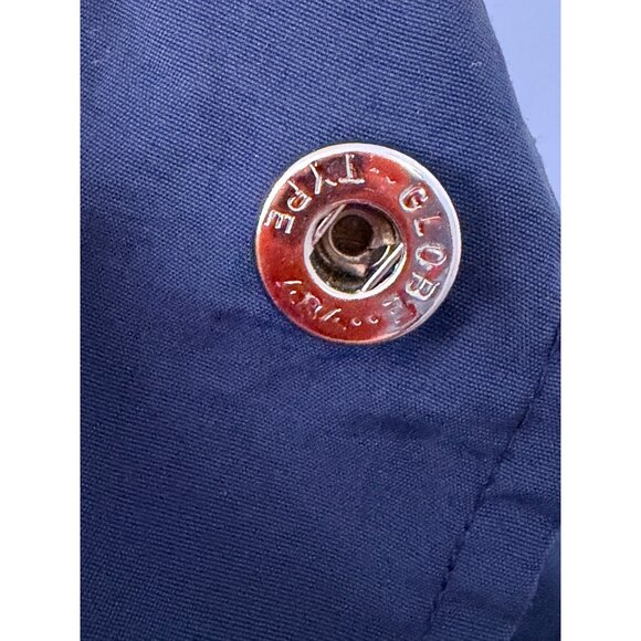 Vintage Ralph Lauren RL-92 Fishtail Hooded Nylon Jacket Mens L Navy Blue - Picture 13 of 16